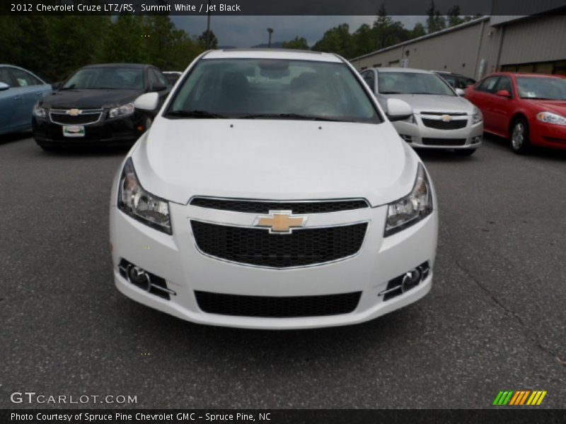 Summit White / Jet Black 2012 Chevrolet Cruze LTZ/RS