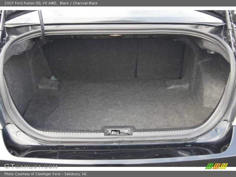 Black / Charcoal Black 2007 Ford Fusion SEL V6 AWD