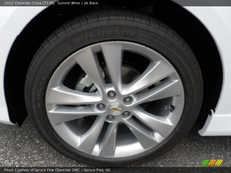 Summit White / Jet Black 2012 Chevrolet Cruze LTZ/RS