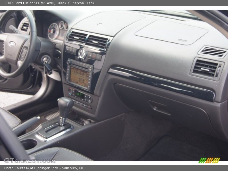 Black / Charcoal Black 2007 Ford Fusion SEL V6 AWD