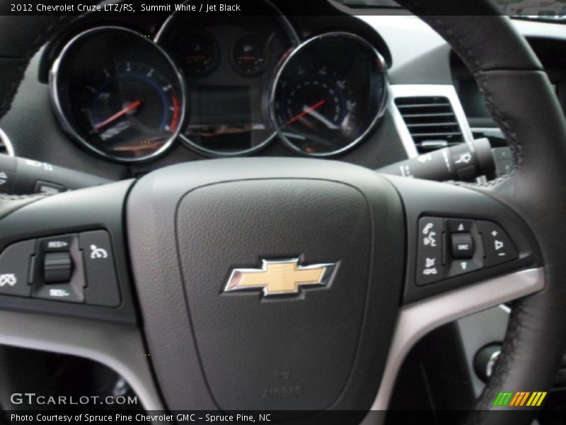 Summit White / Jet Black 2012 Chevrolet Cruze LTZ/RS