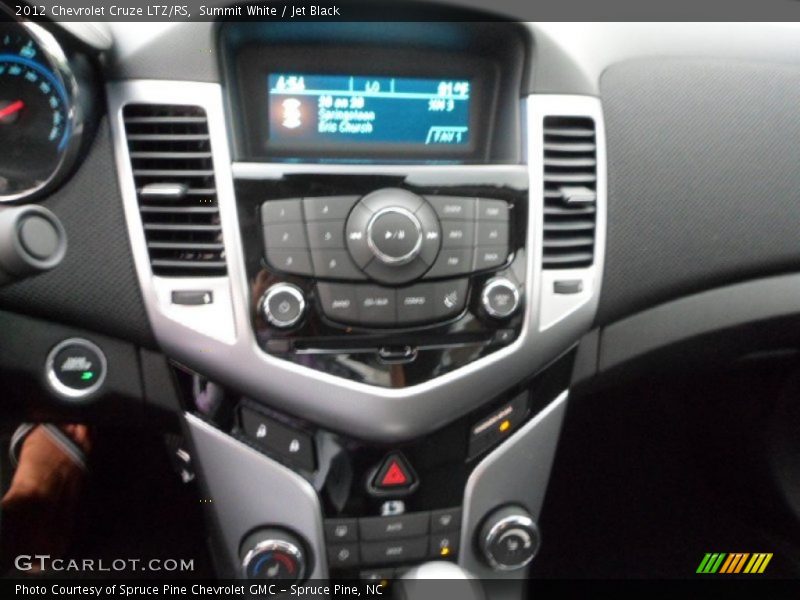 Summit White / Jet Black 2012 Chevrolet Cruze LTZ/RS
