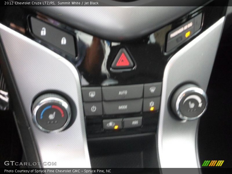 Summit White / Jet Black 2012 Chevrolet Cruze LTZ/RS