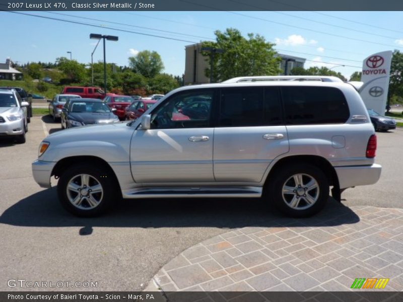 Classic Silver Metallic / Stone 2007 Lexus LX 470