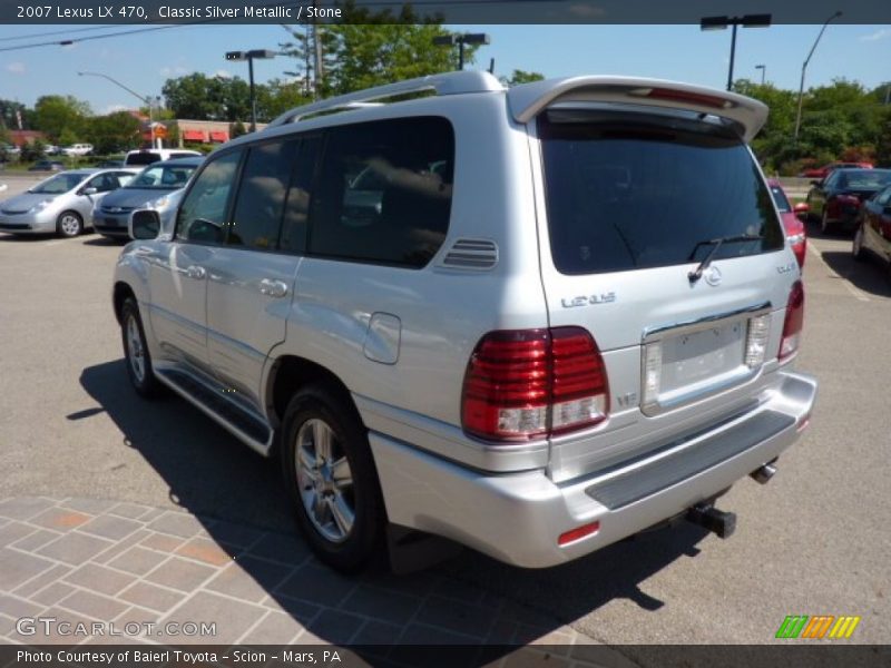 Classic Silver Metallic / Stone 2007 Lexus LX 470