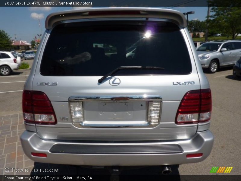 Classic Silver Metallic / Stone 2007 Lexus LX 470
