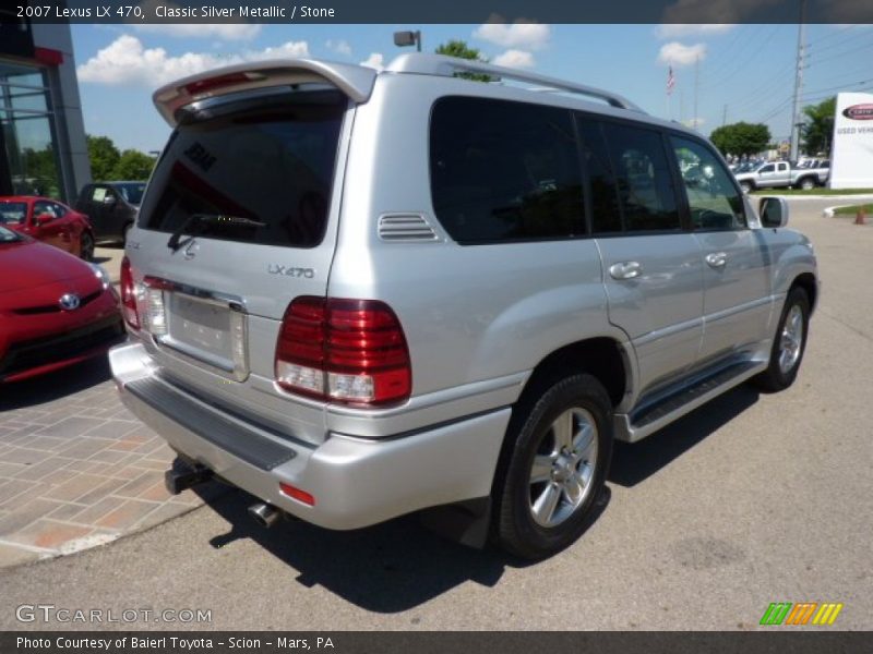 Classic Silver Metallic / Stone 2007 Lexus LX 470