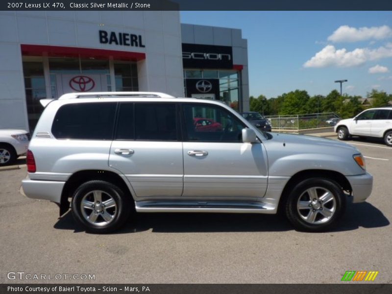Classic Silver Metallic / Stone 2007 Lexus LX 470