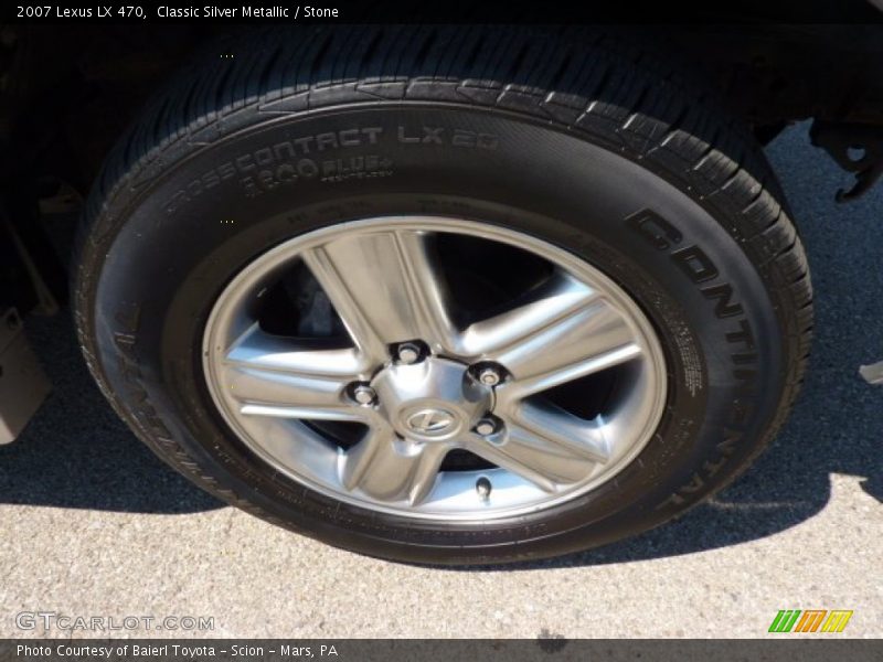 Classic Silver Metallic / Stone 2007 Lexus LX 470
