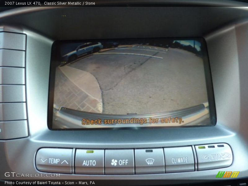 Classic Silver Metallic / Stone 2007 Lexus LX 470