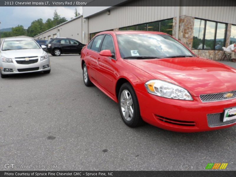 Victory Red / Ebony 2013 Chevrolet Impala LT