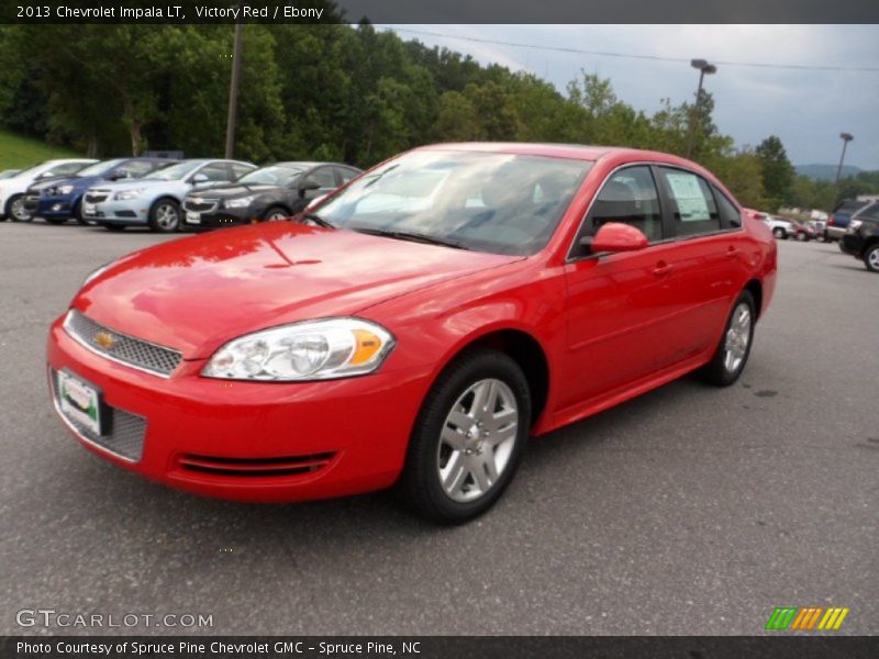 Victory Red / Ebony 2013 Chevrolet Impala LT