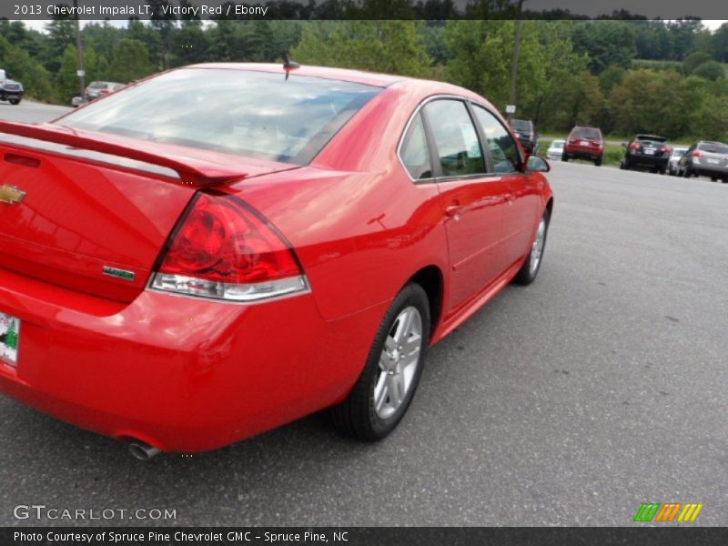 Victory Red / Ebony 2013 Chevrolet Impala LT