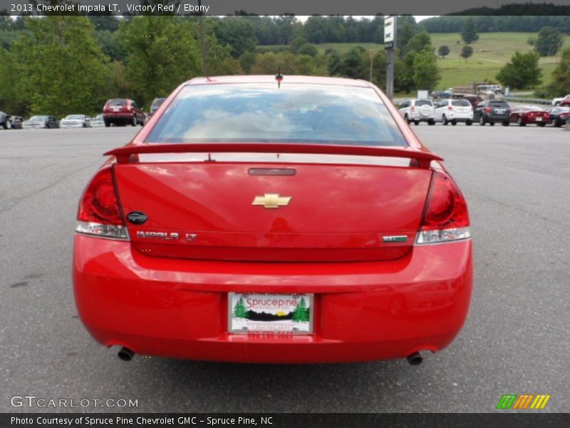 Victory Red / Ebony 2013 Chevrolet Impala LT