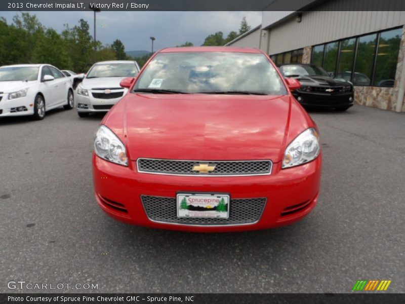 Victory Red / Ebony 2013 Chevrolet Impala LT