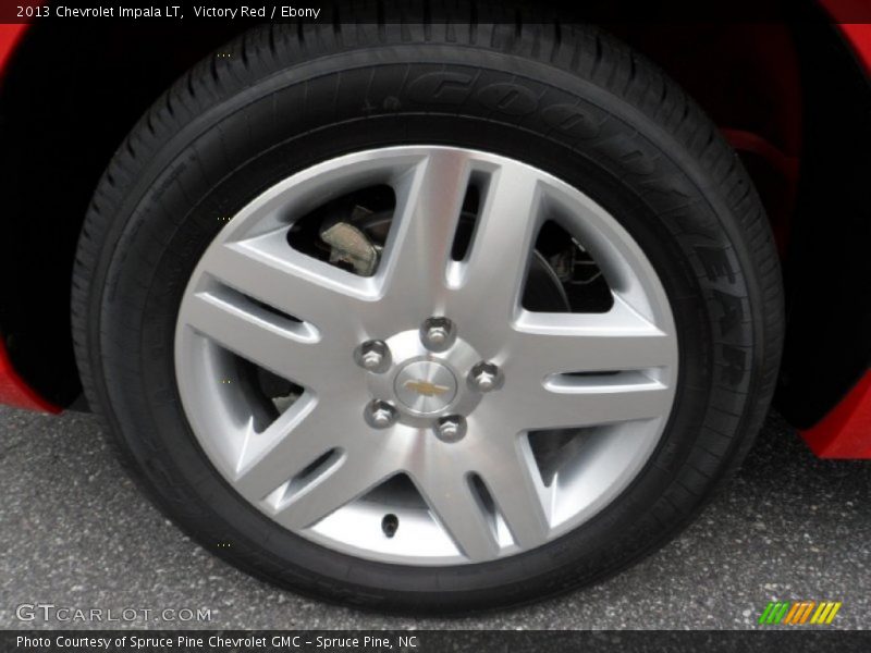 Victory Red / Ebony 2013 Chevrolet Impala LT