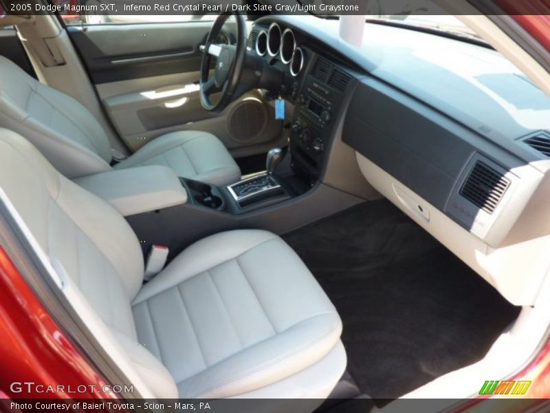 Inferno Red Crystal Pearl / Dark Slate Gray/Light Graystone 2005 Dodge Magnum SXT