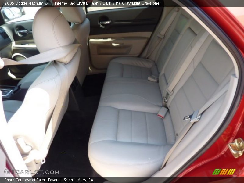 Inferno Red Crystal Pearl / Dark Slate Gray/Light Graystone 2005 Dodge Magnum SXT