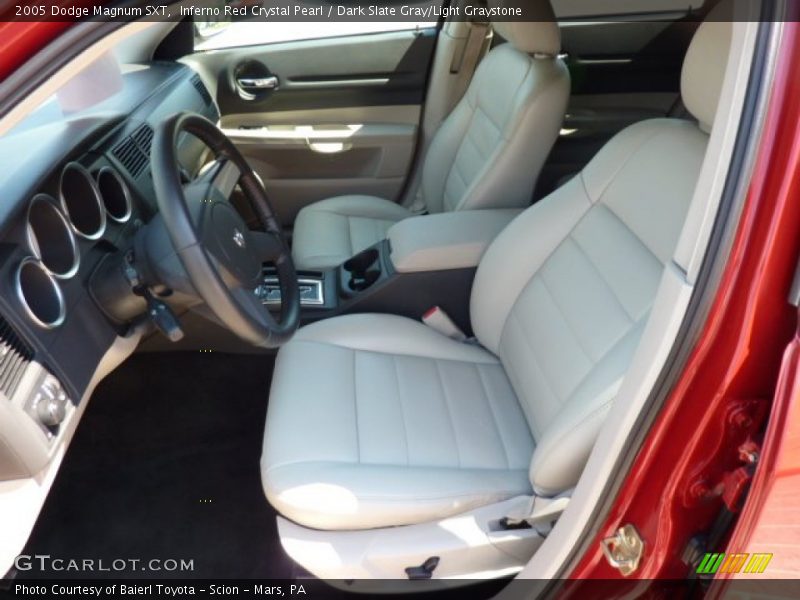 Inferno Red Crystal Pearl / Dark Slate Gray/Light Graystone 2005 Dodge Magnum SXT