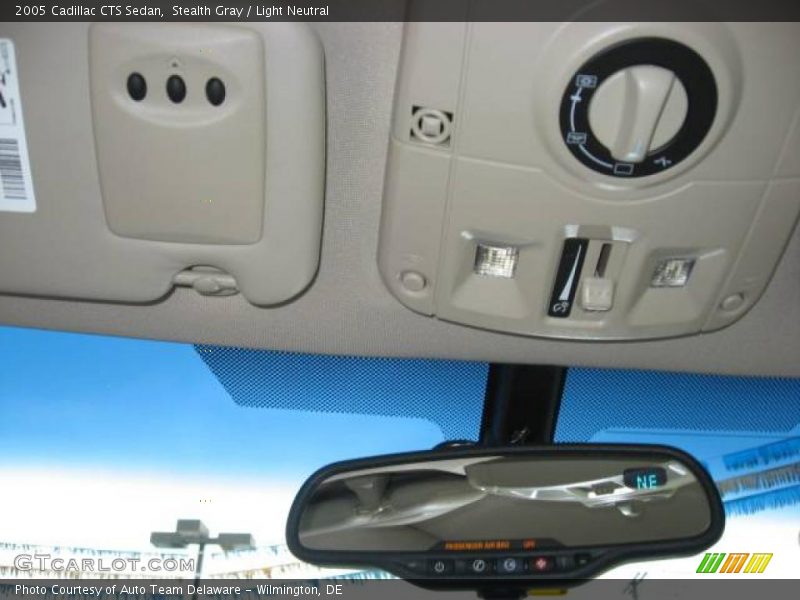 Stealth Gray / Light Neutral 2005 Cadillac CTS Sedan