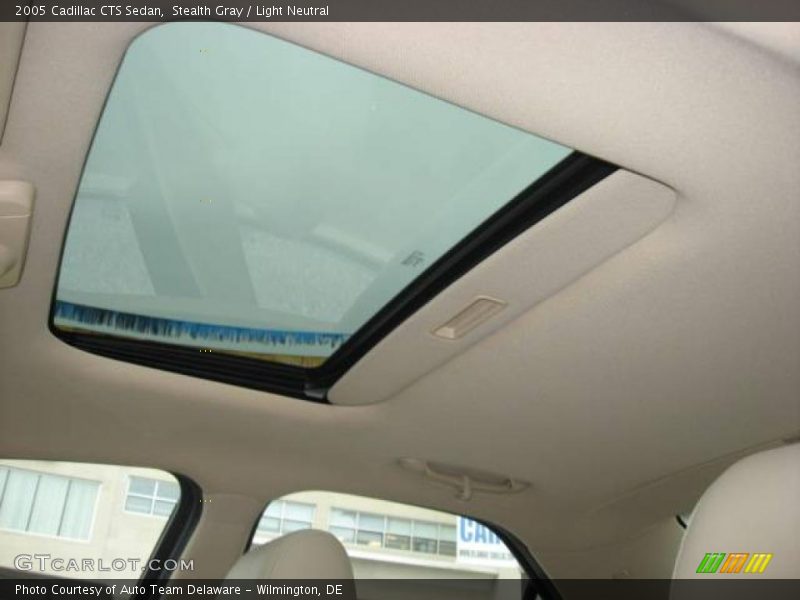 Stealth Gray / Light Neutral 2005 Cadillac CTS Sedan