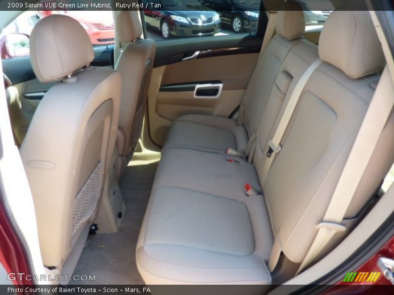 Ruby Red / Tan 2009 Saturn VUE Green Line Hybrid