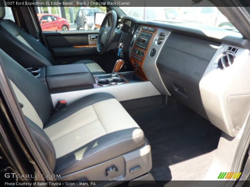 Black / Charcoal Black/Camel 2007 Ford Expedition EL Eddie Bauer