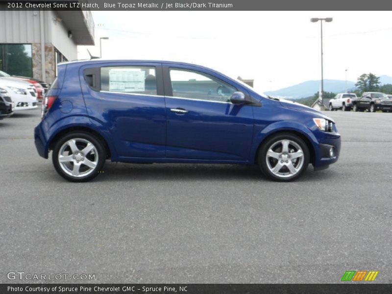  2012 Sonic LTZ Hatch Blue Topaz Metallic