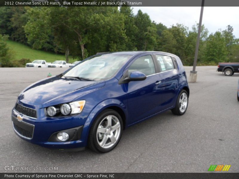 Front 3/4 View of 2012 Sonic LTZ Hatch