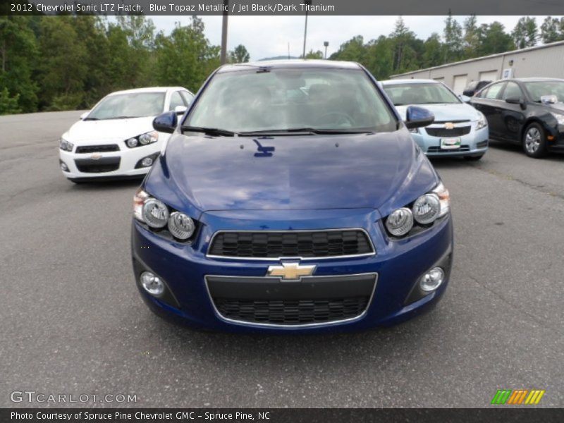  2012 Sonic LTZ Hatch Blue Topaz Metallic