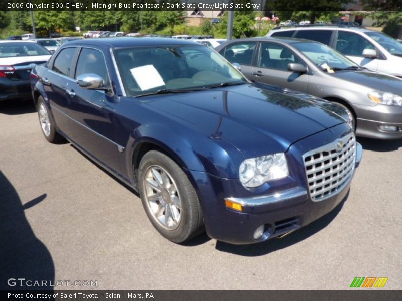 Midnight Blue Pearlcoat / Dark Slate Gray/Light Slate Gray 2006 Chrysler 300 C HEMI