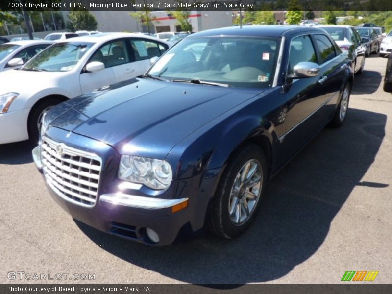 Midnight Blue Pearlcoat / Dark Slate Gray/Light Slate Gray 2006 Chrysler 300 C HEMI