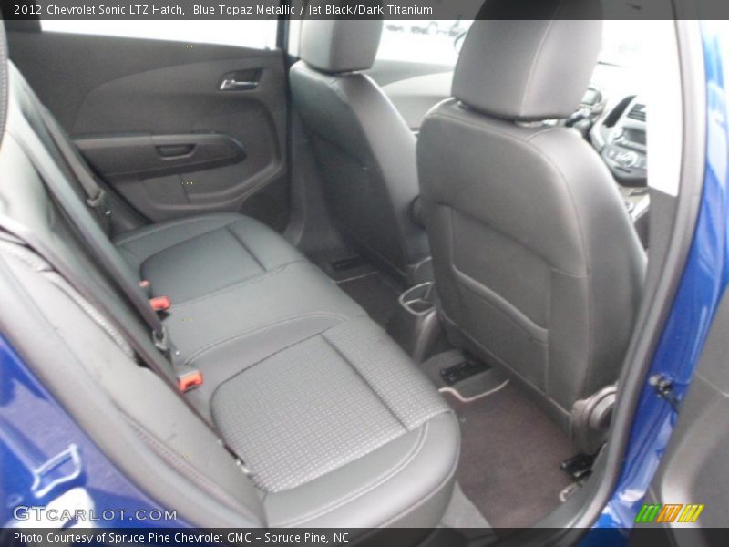 Rear Seat of 2012 Sonic LTZ Hatch