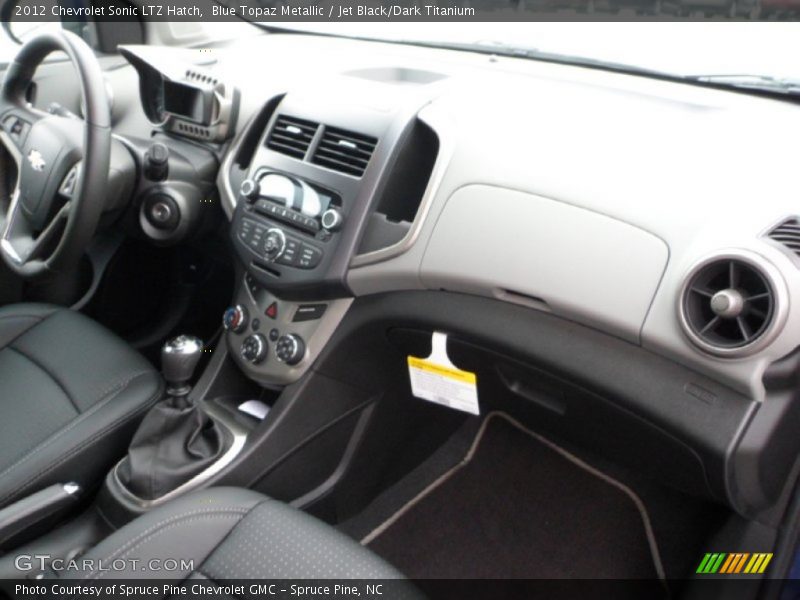 Dashboard of 2012 Sonic LTZ Hatch