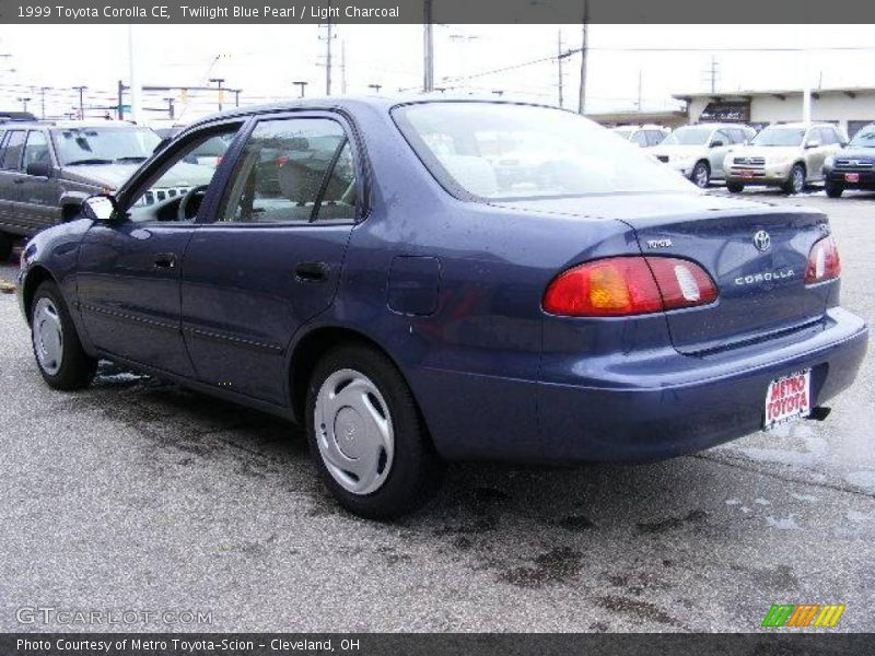 Twilight Blue Pearl / Light Charcoal 1999 Toyota Corolla CE