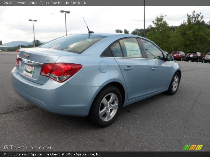 Ice Blue Metallic / Jet Black 2012 Chevrolet Cruze LT
