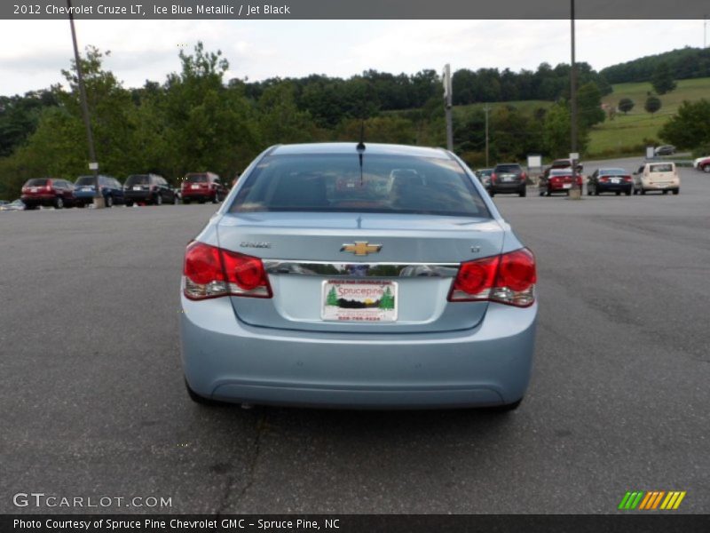 Ice Blue Metallic / Jet Black 2012 Chevrolet Cruze LT