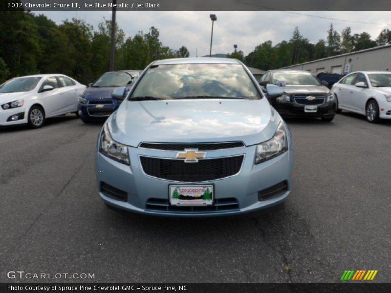 Ice Blue Metallic / Jet Black 2012 Chevrolet Cruze LT