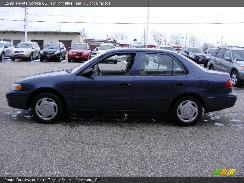 Twilight Blue Pearl / Light Charcoal 1999 Toyota Corolla CE