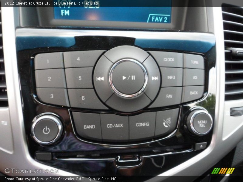 Ice Blue Metallic / Jet Black 2012 Chevrolet Cruze LT