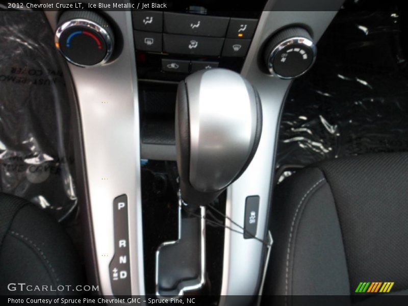 Ice Blue Metallic / Jet Black 2012 Chevrolet Cruze LT