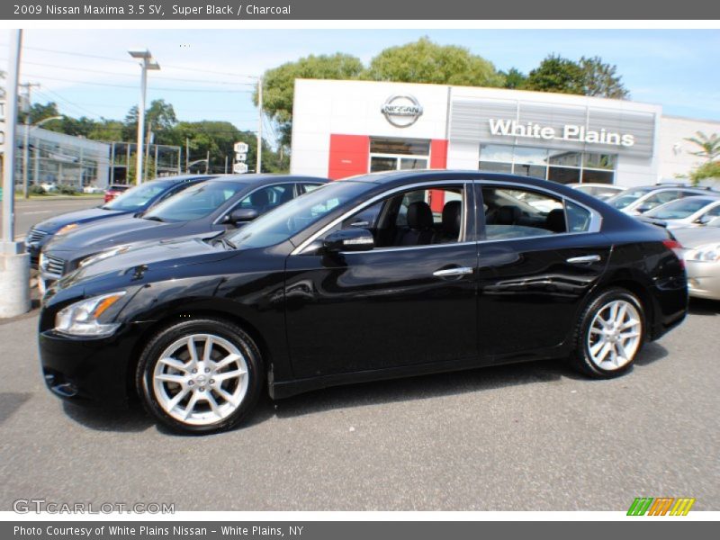 Super Black / Charcoal 2009 Nissan Maxima 3.5 SV