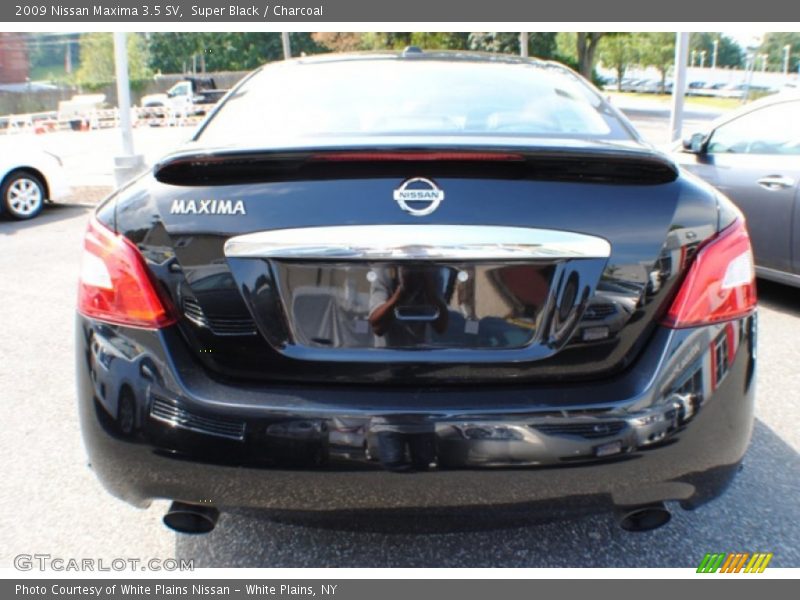 Super Black / Charcoal 2009 Nissan Maxima 3.5 SV