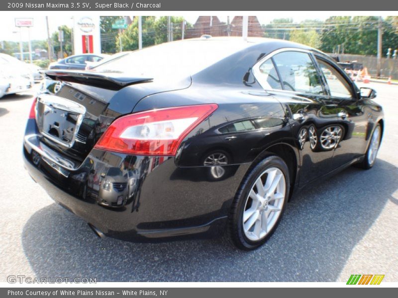 Super Black / Charcoal 2009 Nissan Maxima 3.5 SV