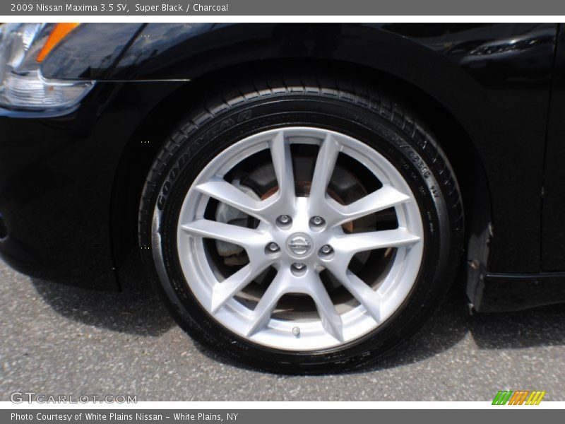 Super Black / Charcoal 2009 Nissan Maxima 3.5 SV