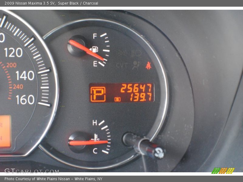 Super Black / Charcoal 2009 Nissan Maxima 3.5 SV