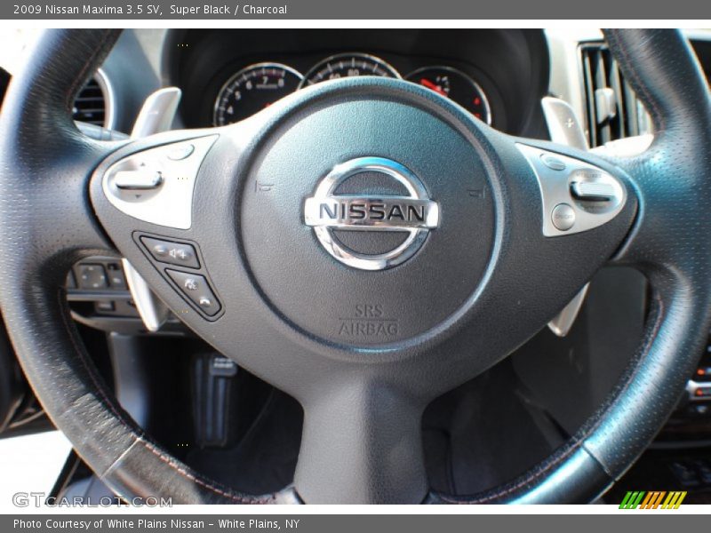 Super Black / Charcoal 2009 Nissan Maxima 3.5 SV
