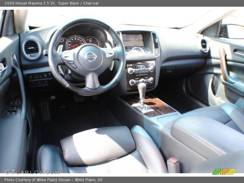 Super Black / Charcoal 2009 Nissan Maxima 3.5 SV