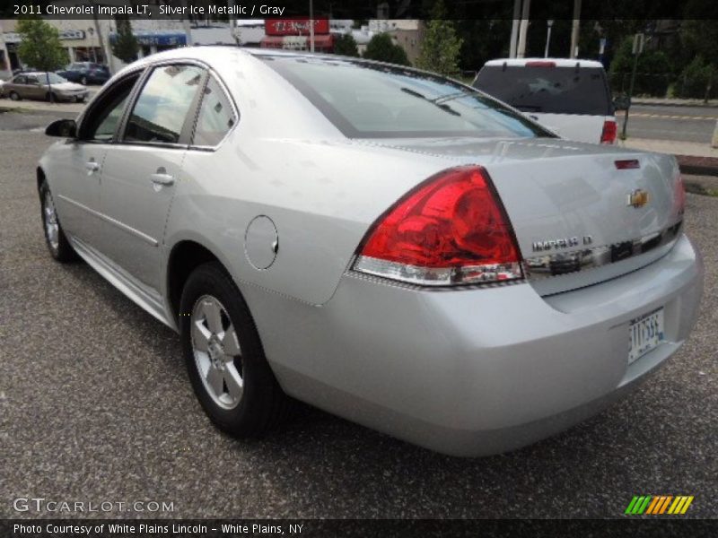 Silver Ice Metallic / Gray 2011 Chevrolet Impala LT