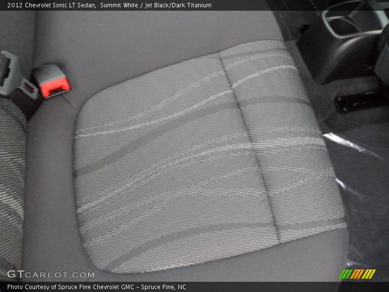 Summit White / Jet Black/Dark Titanium 2012 Chevrolet Sonic LT Sedan